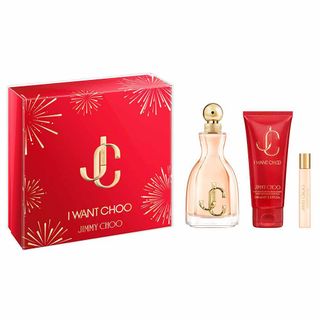 Coffret Jimmy Choo I Want Choo Kit - Perfume Feminino EDP + Hidratante + Travel Size